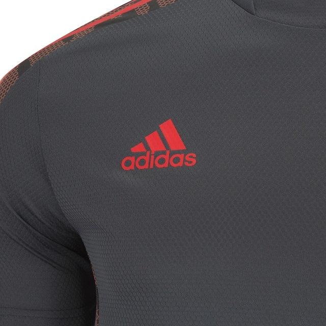 Camisa de Treino Flamengo 21/22 Adidas - Cinza - DA Sports Oficial