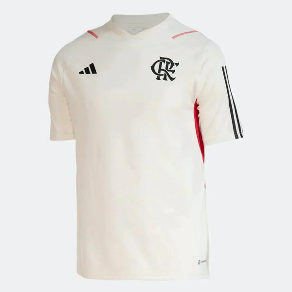 Camisa de Treino Flamengo 23/24 Adidas - Bege - DA Sports Oficial