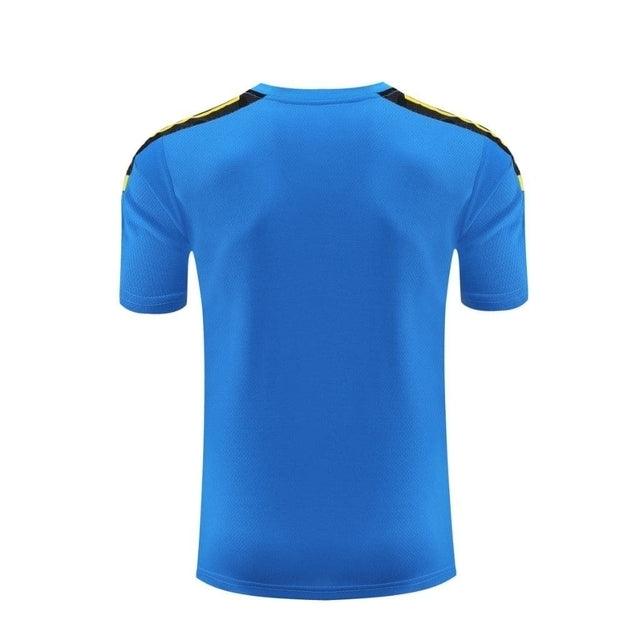 Camisa de Treino Manchester United 21/22 Adidas - Azul - DA Sports Oficial