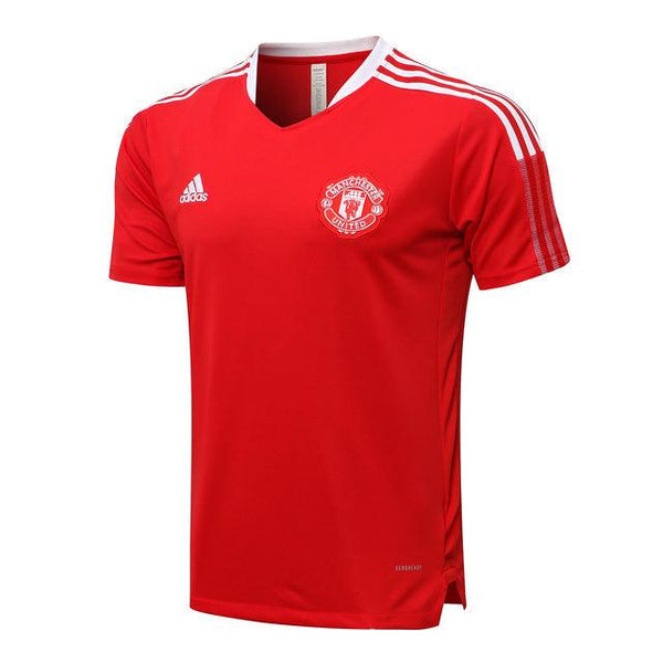 Camisa de Treino Manchester United 21/22 Adidas - Vermelho - DA Sports Oficial