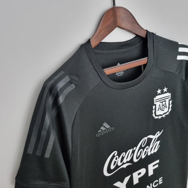 Camisa de Treino Seleção Argentina 2022 Adidas - Preto - DA Sports Oficial