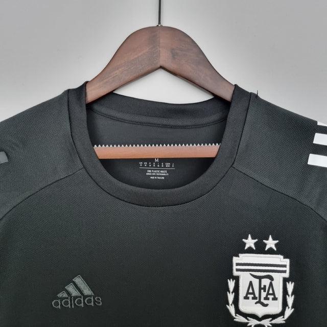 Camisa de Treino Seleção Argentina 2022 Adidas - Preto - DA Sports Oficial