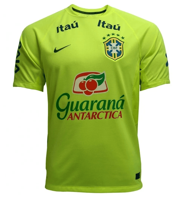 Camisa de Treino Seleção Brasil Nike - Verde Fluorescente - DA Sports Oficial