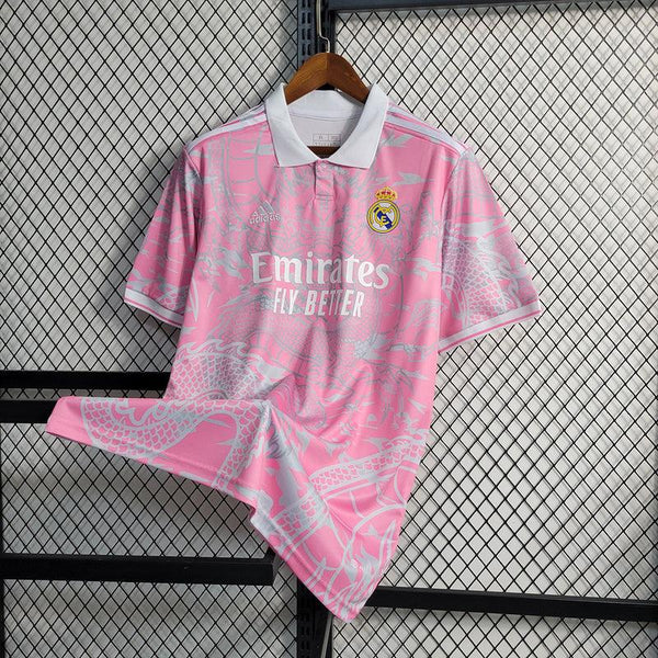 Camisa Edição Especial Real Madrid 23/24 Dragão rosa - DA Sports Oficial