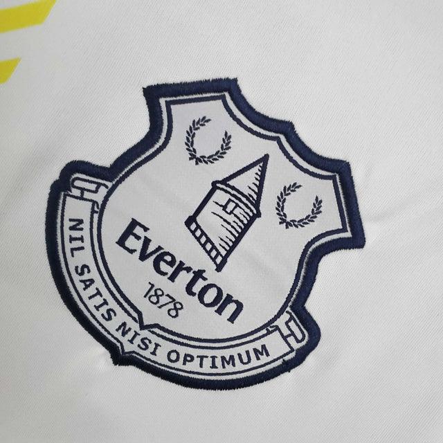 Camisa Everton III 21/22 Hummel - Branco - DA Sports Oficial