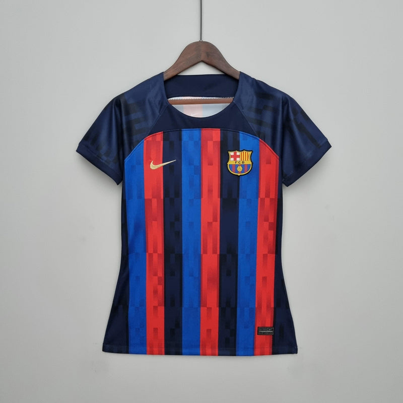 Camisa Feminina Barcelona I 22/23 Nike - Grená - DA Sports Oficial