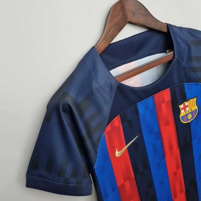 Camisa Feminina Barcelona I 22/23 Nike - Grená - DA Sports Oficial