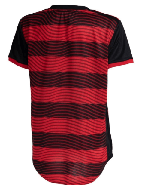 Camisa Feminina Flamengo I 22/23 Adidas - Rubro Negro - DA Sports Oficial