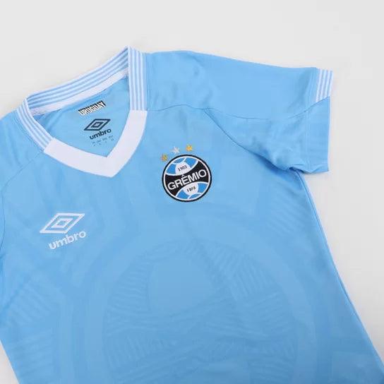 Camisa Feminina Grêmio III 22/23 Umbro - Azul - DA Sports Oficial