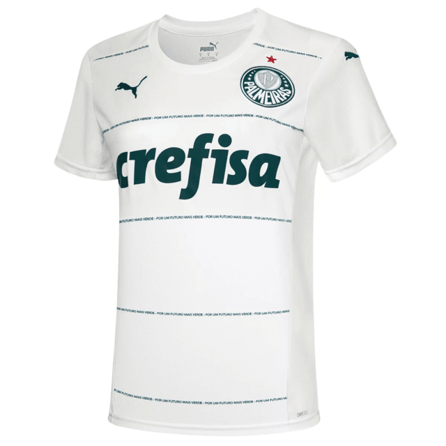 Camisa Feminina Palmeiras 22/23 Puma - Branco - DA Sports Oficial