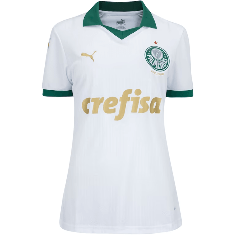 Camisa Feminina Palmeiras III 24/25 Branca - DA Sports Oficial