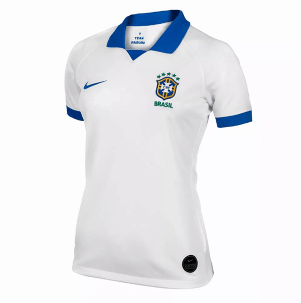 Camisa Feminina Seleção Brasil 21/22 Nike - Branca - DA Sports Oficial