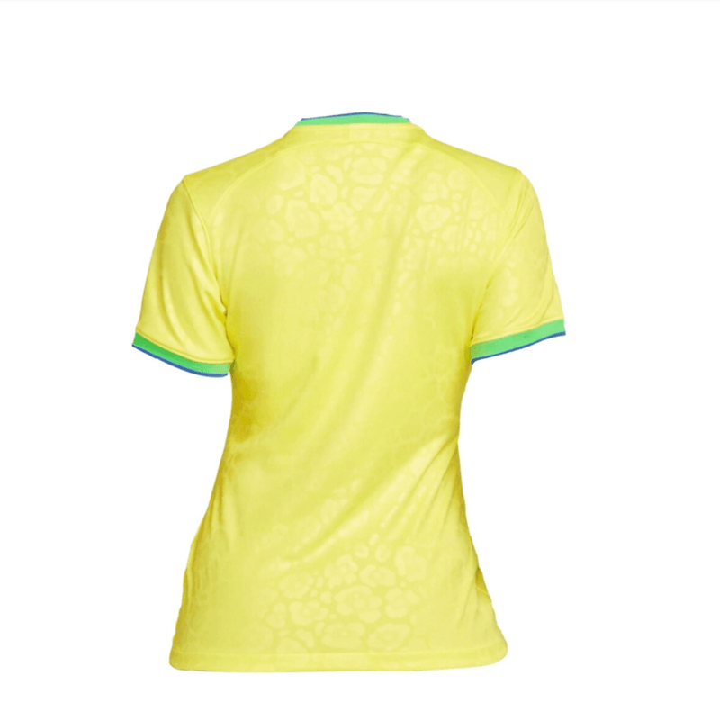 Camisa Feminina Seleção Brasil I 22/23 Nike - Amarelo - DA Sports Oficial