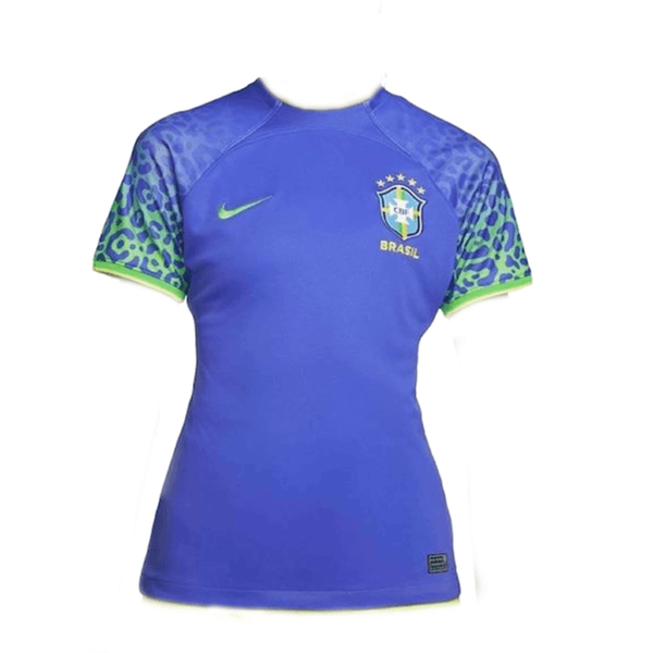 Camisa Feminina Seleção Brasil II 22/23 Nike - Azul - DA Sports Oficial