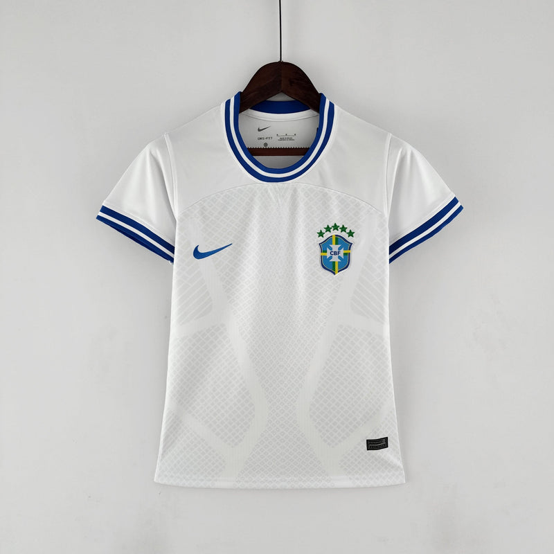 Camisa Feminina Seleção Brasil Nike 2022 - Branca - Conceito Branca - DA Sports Oficial