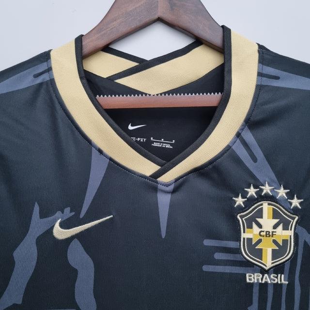 Camisa Feminina Seleção Brasil Nike - Preto - Conceito Nordeste - DA Sports Oficial