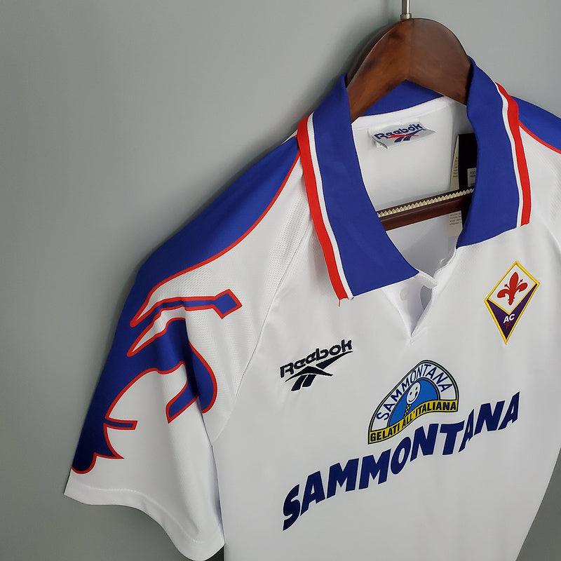 Camisa Fiorentina Retrô 1995/1996 Branca - Reebok - DA Sports Oficial