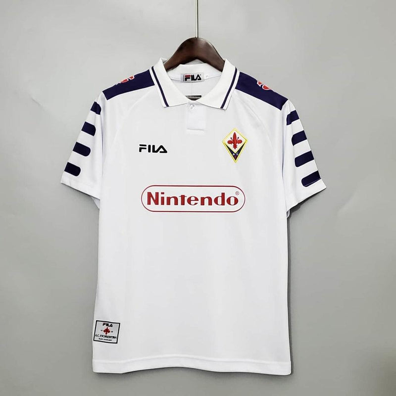 Camisa Fiorentina Retrô 1998 Branca - Fila - DA Sports Oficial