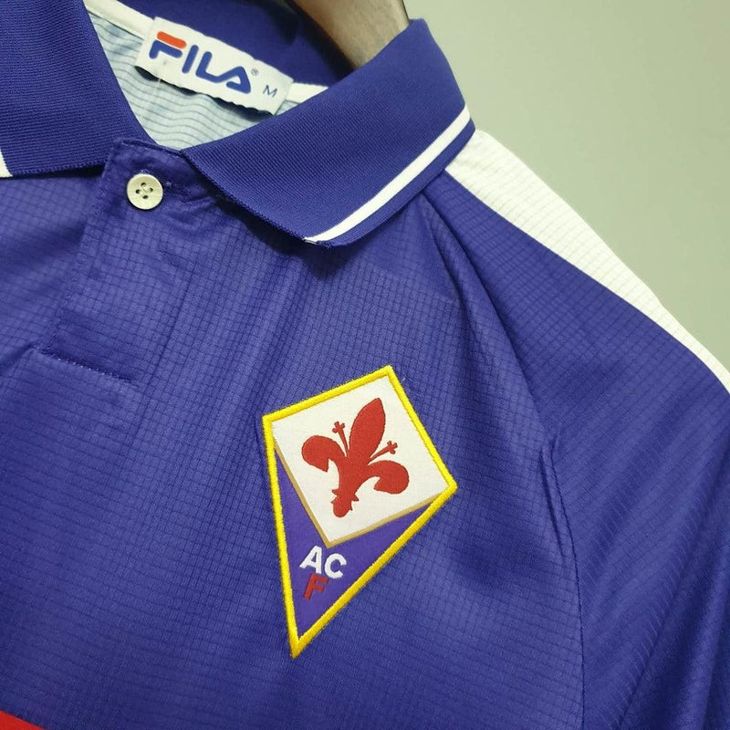 Camisa Fiorentina Retrô 1998 Roxa - Fila - DA Sports Oficial