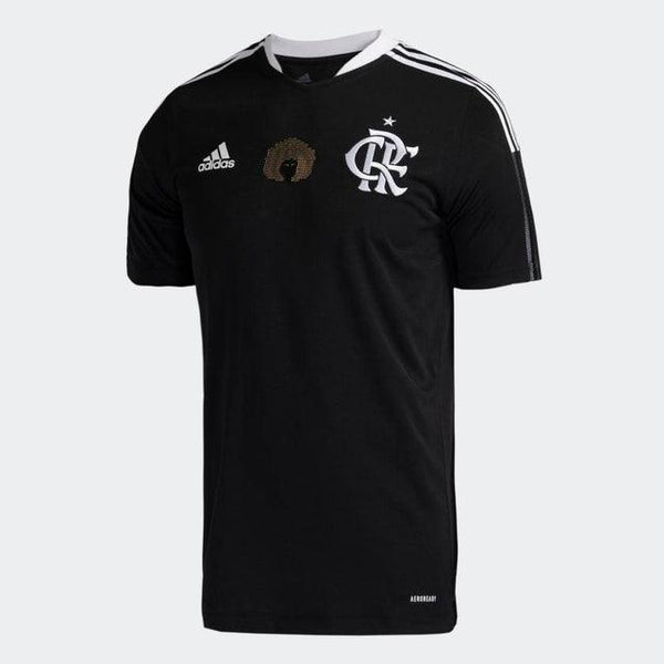 Camisa Flamengo Consciência Negra 21/22 Adidas - Preto - DA Sports Oficial