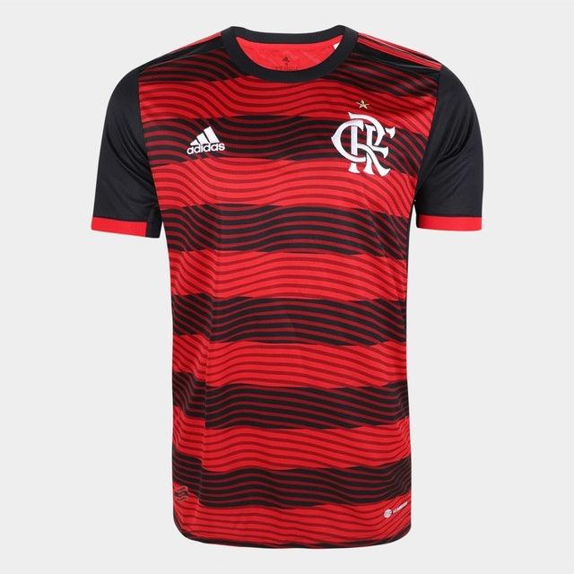 Camisa Flamengo I 22/23 Adidas - Rubro Negro - DA Sports Oficial