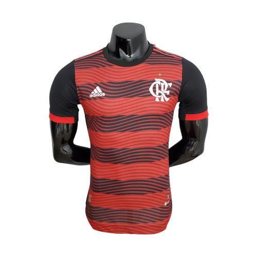 Camisa Flamengo I 22/23 - Vermelha e Preta - Adidas - Masculino Jogador - DA Sports Oficial