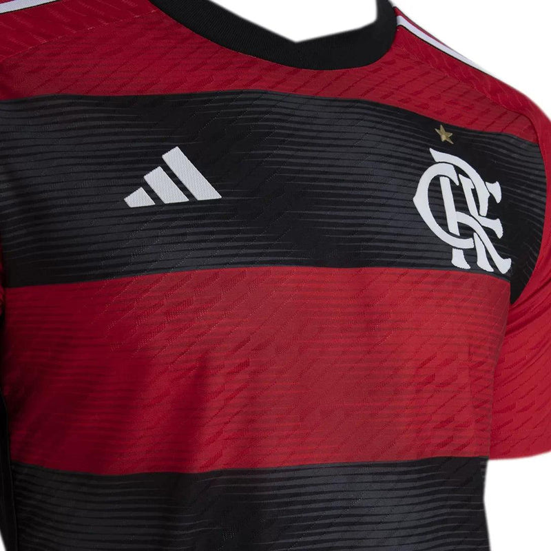 Camisa Flamengo I 23/24 adidas - versão jogador Rubro Negra - DA Sports Oficial