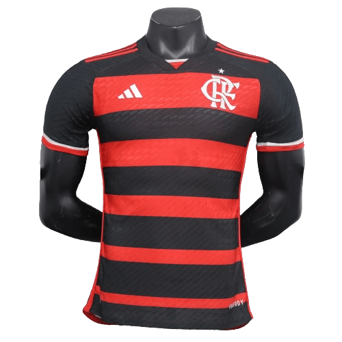 Camisa Flamengo I 24/25 - Vermelha e Preta - Adidas - Masculino Jogador - DA Sports Oficial