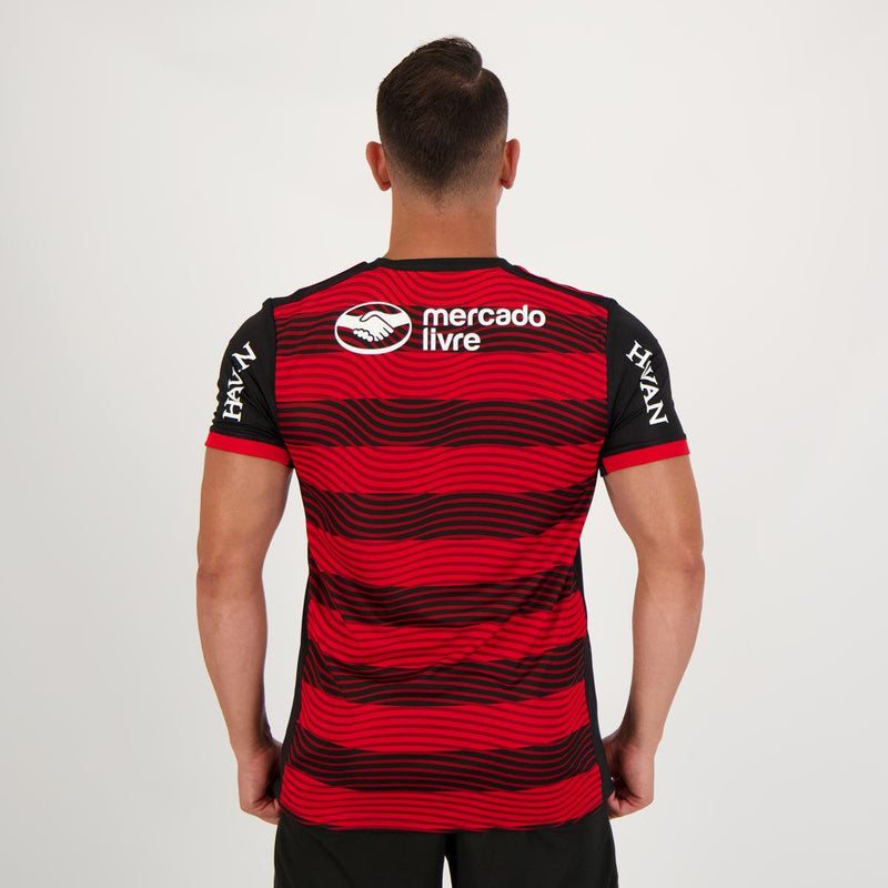 Camisa Flamengo I [Com Patrocínio] 22/23 Adidas - Rubro Negro - DA Sports Oficial