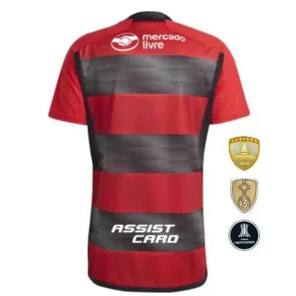 Camisa Flamengo I [Com Patrocínio] 23/24 Adidas - Rubro Negro - DA Sports Oficial