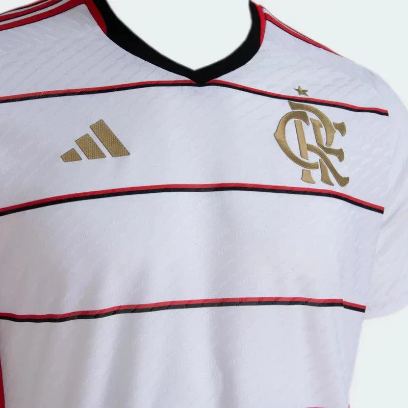 Camisa Flamengo II 23/24 Adidas - Branco - Masculino Jogador - DA Sports Oficial