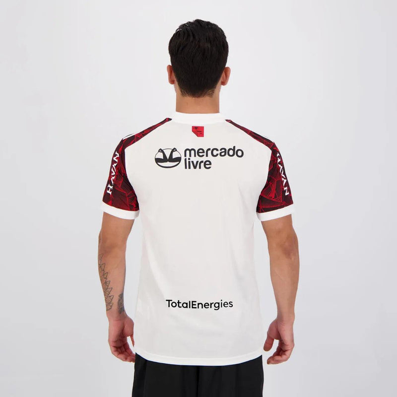 Camisa Flamengo II [Com Patrocínio] 21/22 Adidas - Branco - DA Sports Oficial