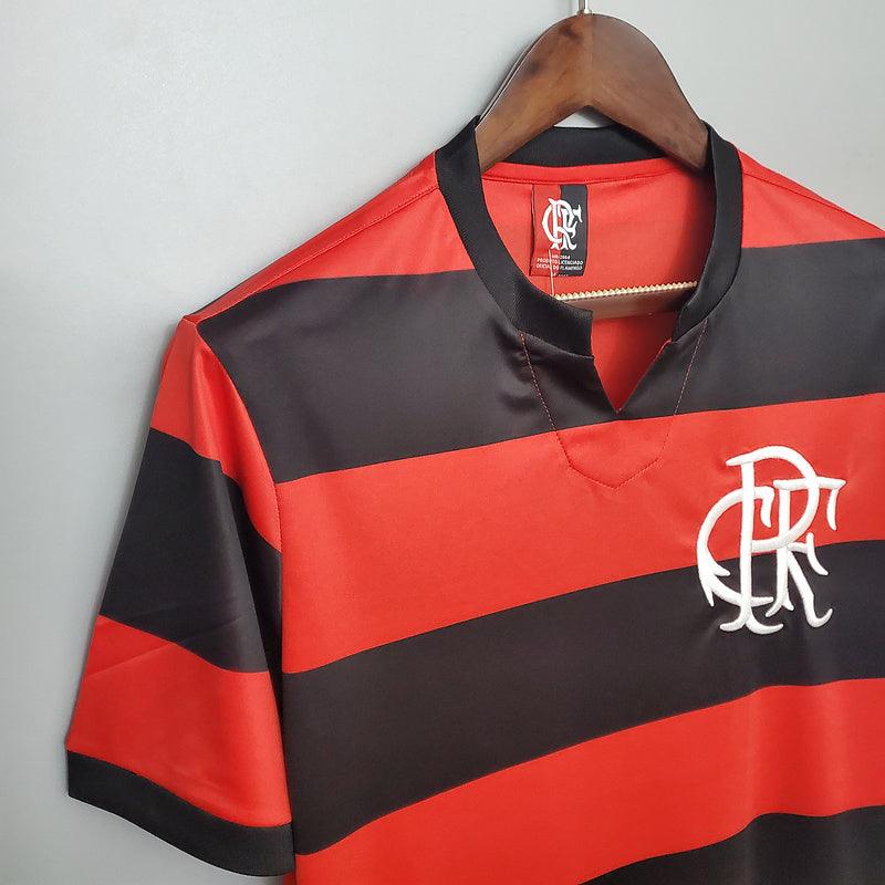 Camisa Flamengo Retrô 1978/1979 Vermelha e Preta - DA Sports Oficial