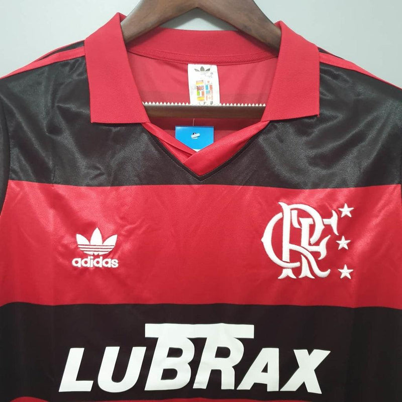 Camisa Flamengo Retrô 1990 Vermelha e Preta - Adidas - DA Sports Oficial