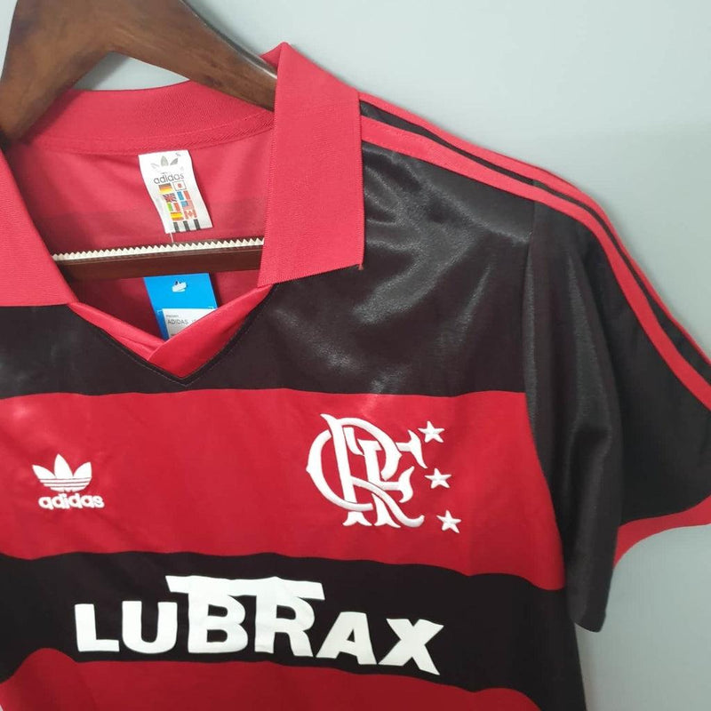 Camisa Flamengo Retrô 1990 Vermelha e Preta - Adidas - DA Sports Oficial