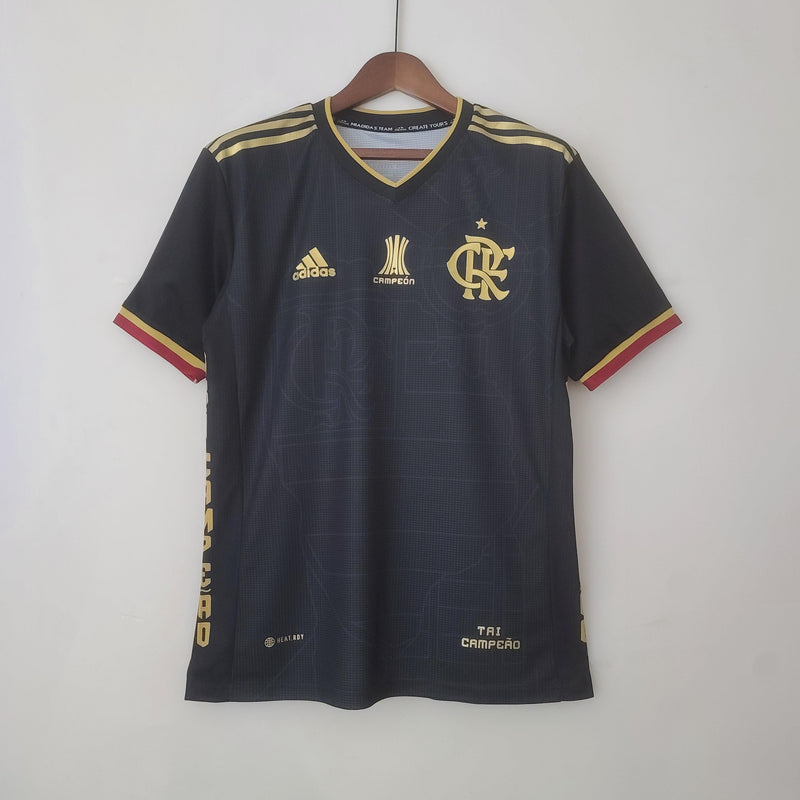 Camisa Flamengo [Tri Campeão] 23/24 Adidas - Preto - DA Sports Oficial