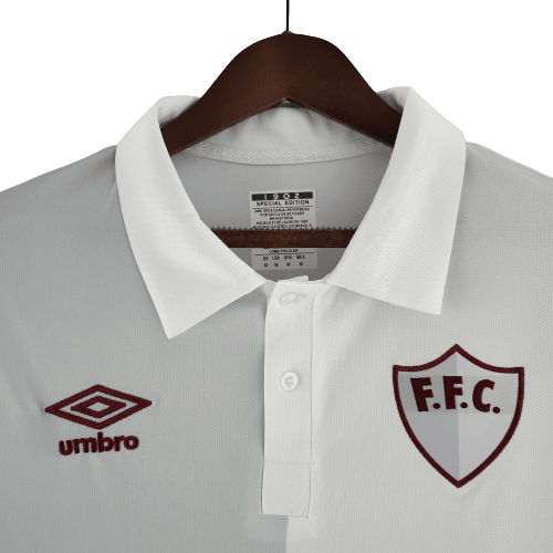 Camisa Fluminense 120 anos 22/23 Umbro - Branco - DA Sports Oficial