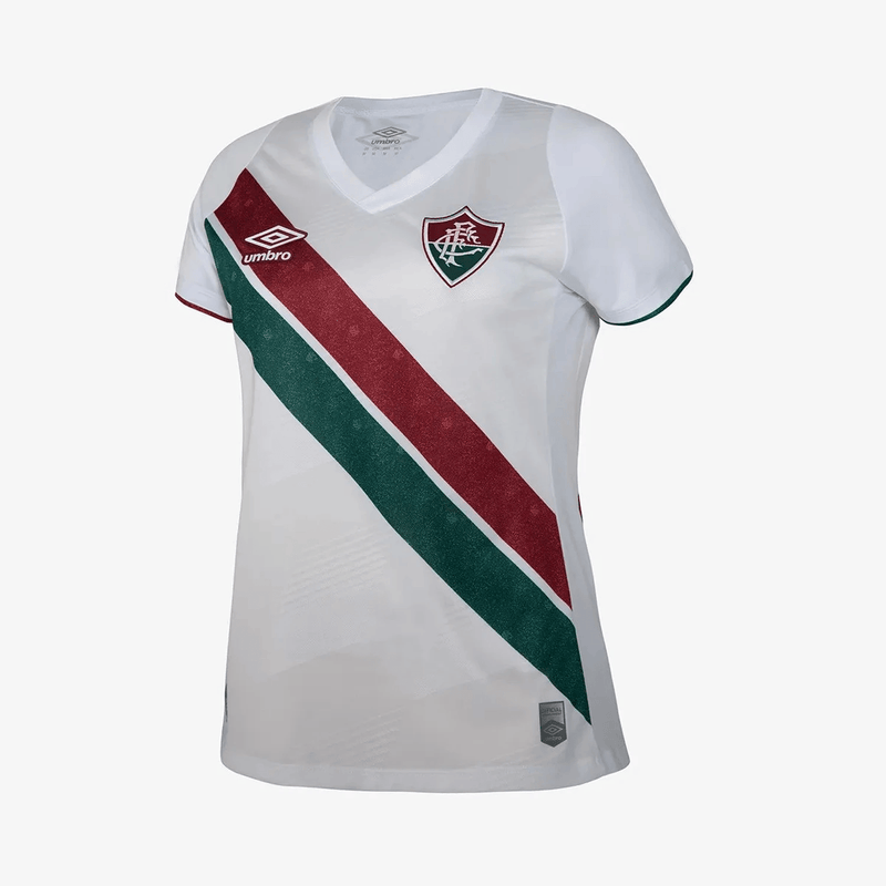 Camisa Fluminense Feminina 24/25 I Tricolor Umbro Branca - DA Sports Oficial