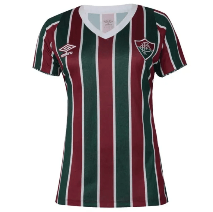 Camisa Fluminense Feminina 24/25 I Tricolor Umbro - DA Sports Oficial