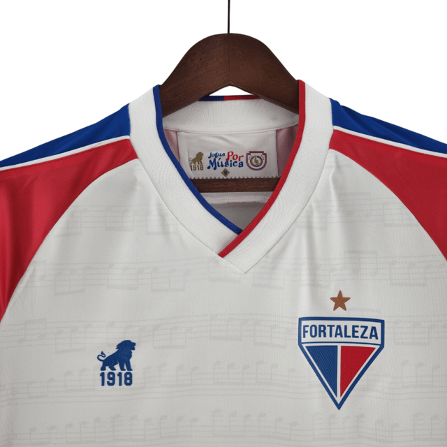 Camisa Fortaleza II 22/23 1918 Leão - Branco - DA Sports Oficial