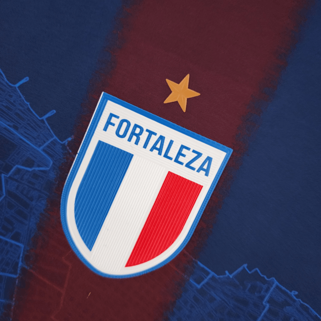 Camisa Fortaleza III 22/23 1918 Leão - Azul - DA Sports Oficial