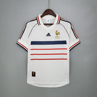 Camiseta France Retro 1998 - Blanca