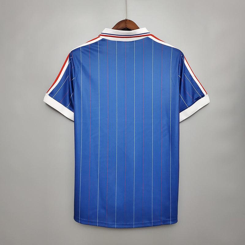 Camisa França Retrô 1982 Azul - Adidas - DA Sports Oficial