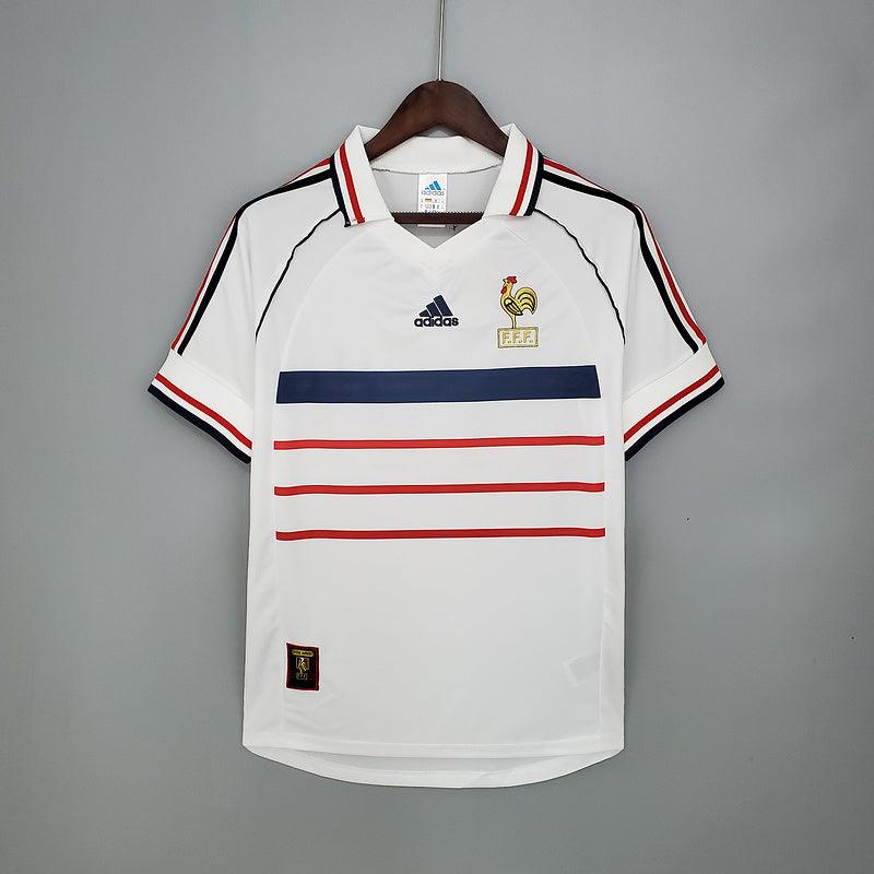 Camisa França Retrô 1998 Branca - Adidas - DA Sports Oficial