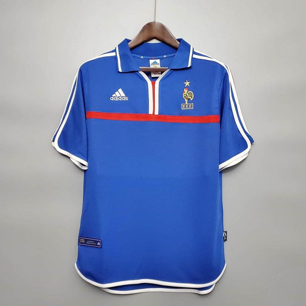 Camisa França Retrô 2000 Azul - Adidas - DA Sports Oficial