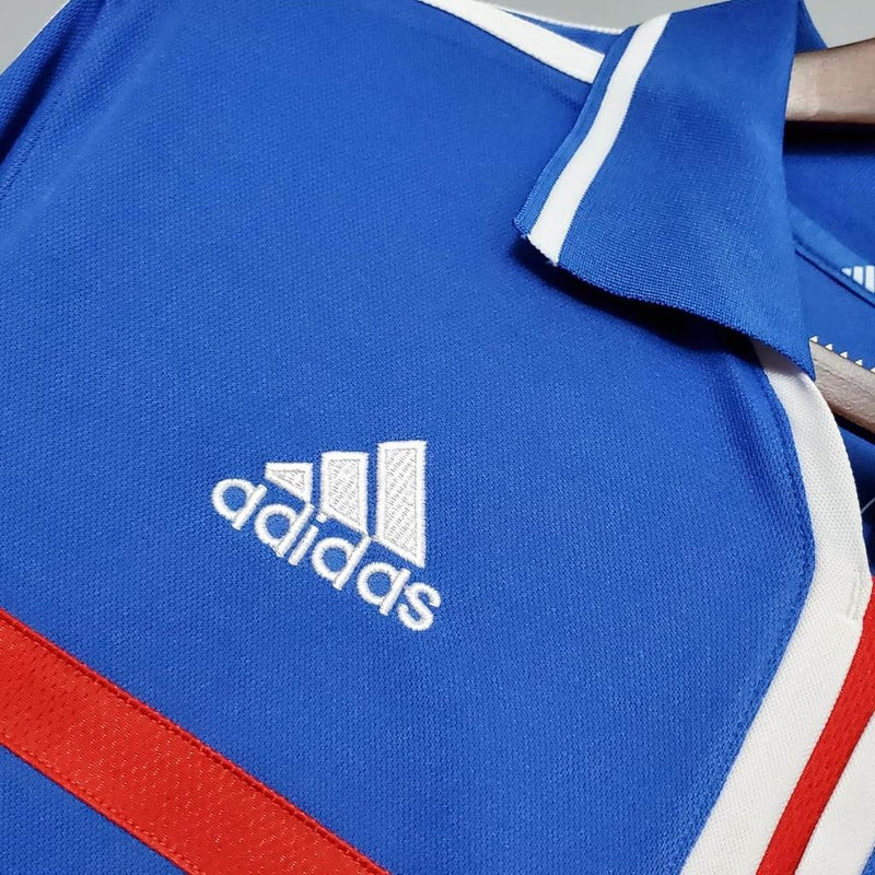 Camisa França Retrô 2000 Azul - Adidas - DA Sports Oficial