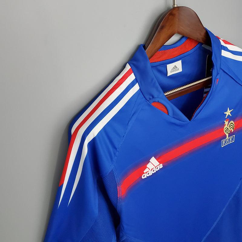 Camisa França Retrô 2004 Azul - Adidas - DA Sports Oficial