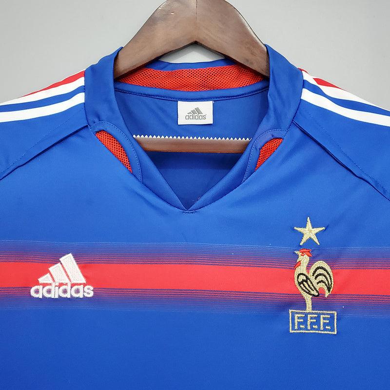 Camisa França Retrô 2004 Azul - Adidas - DA Sports Oficial