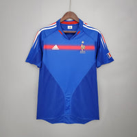Camiseta France Retro 2004 Azul