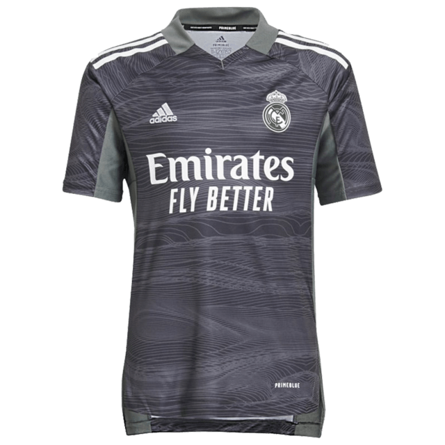 Camisa Goleiro Real Madrid 21/22 Adidas - Cinza - DA Sports Oficial